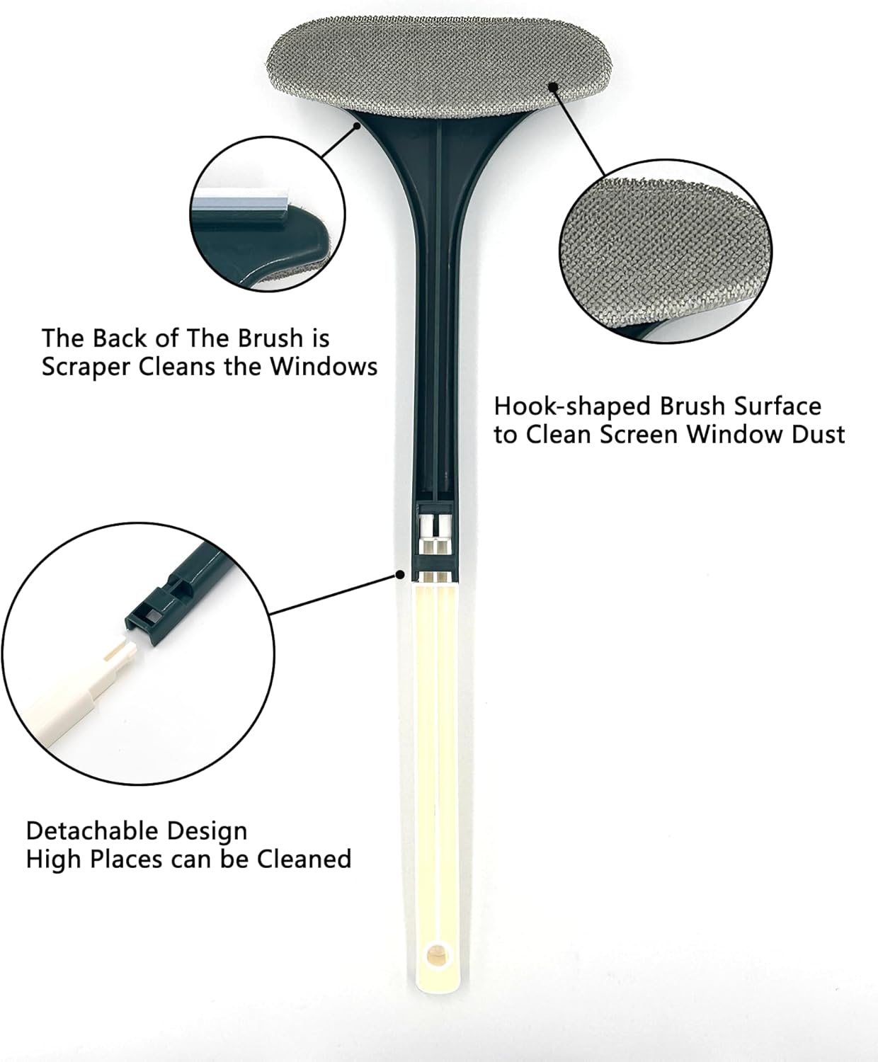 2 in 1 Multi-purpose Window Cleaning Brush