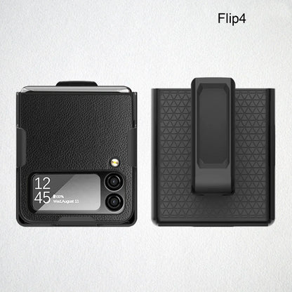 Suitable for Samsung Z-flip6/5/4/3 Back Clip Mobile Phone Case