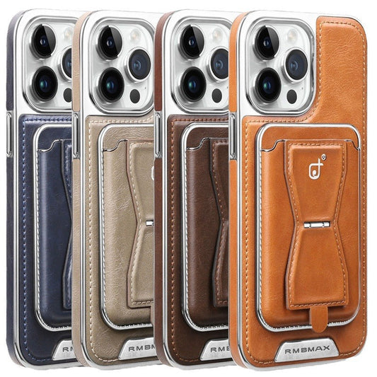 Suitable for iPhone 14/15/16 Series Magnetic Card Holder Protective Case