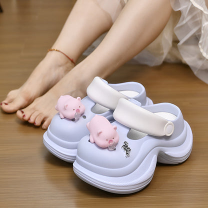 2025 New Style Bubble Blowing Cute Animal Bbubble Shoes