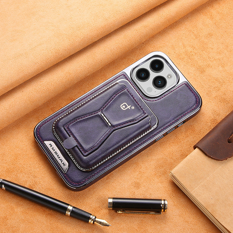 Suitable for iPhone 14/15/16 Series Magnetic Card Holder Protective Case
