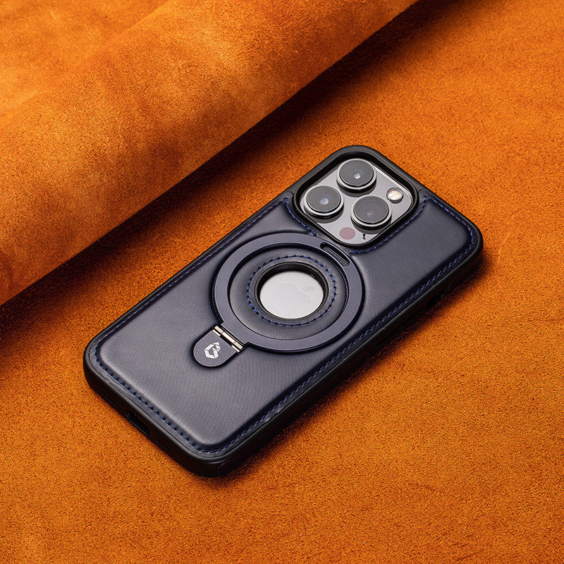 Suitable for iPhone 14/15/16 Series Luxury Magnetic Leather Phone Case