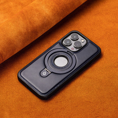 Suitable for iPhone 14/15/16 Series Luxury Magnetic Leather Phone Case