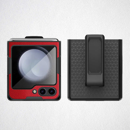 Suitable for Samsung Z-flip6/5/4/3 Back Clip Mobile Phone Case