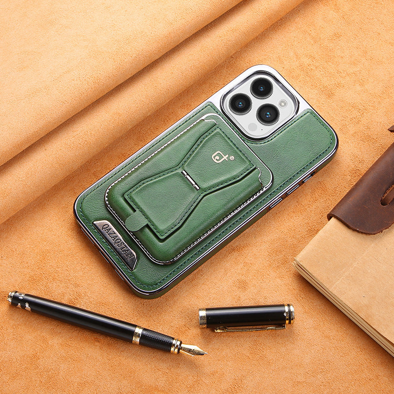 Suitable for iPhone 14/15/16 Series Magnetic Card Holder Protective Case