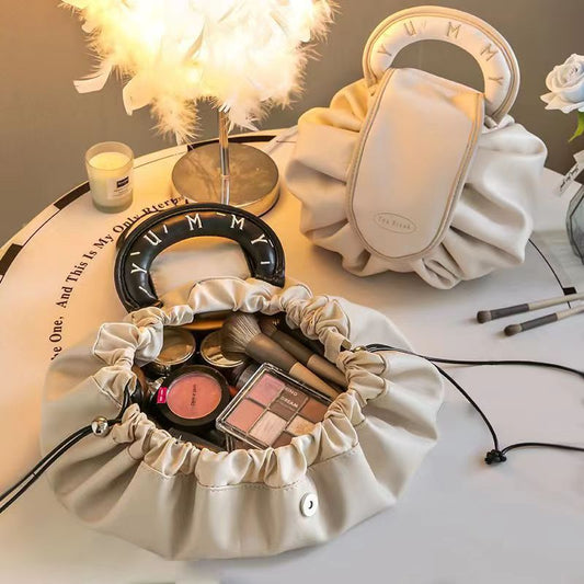 2025 Waterproof Drawstring Travel Cosmetic Bag