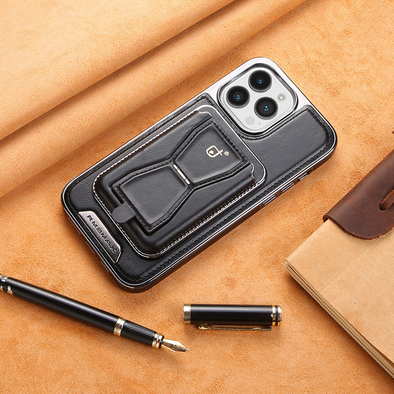Suitable for iPhone 14/15/16 Series Magnetic Card Holder Protective Case