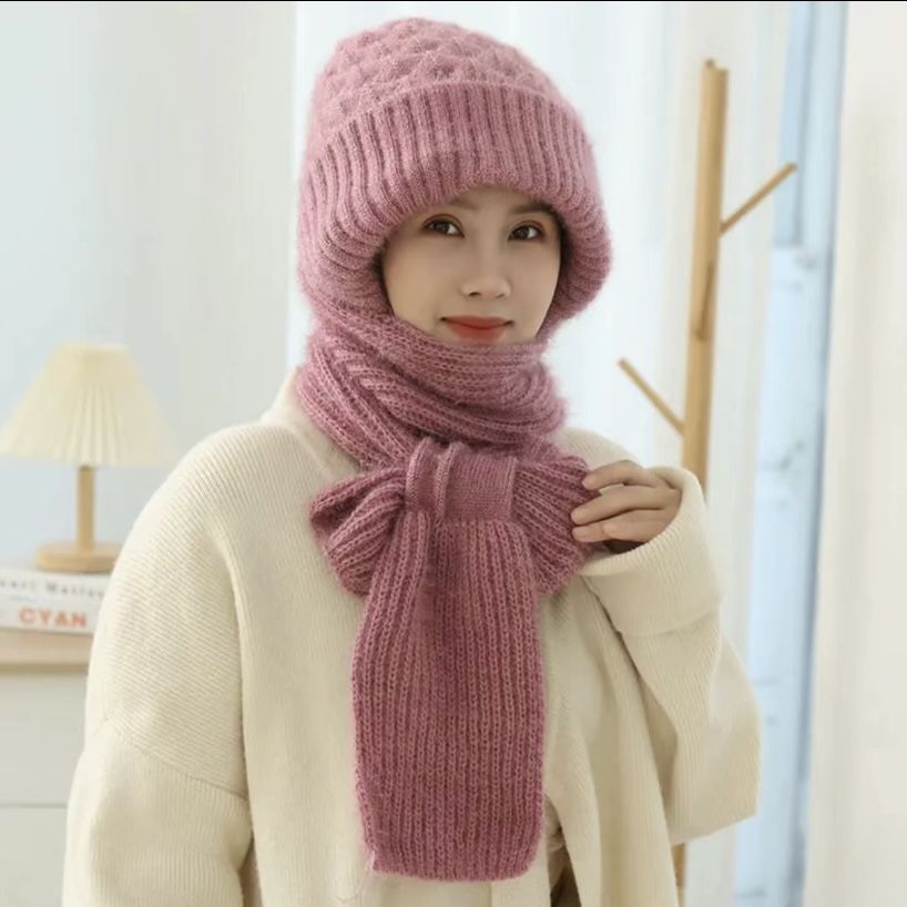 🎄 Integrated Ear Protection Windproof Cap Scarf