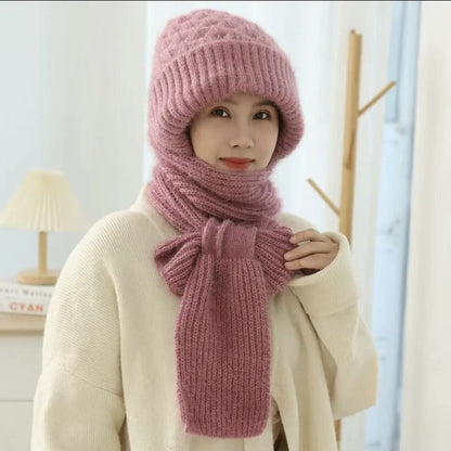 🎄 Integrated Ear Protection Windproof Cap Scarf