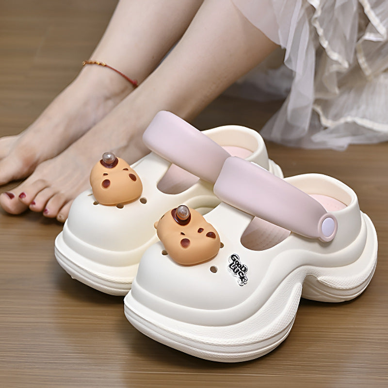 2025 New Style Bubble Blowing Cute Animal Bbubble Shoes