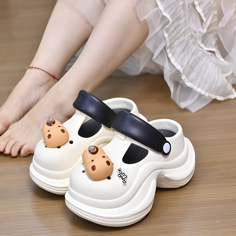 2025 New Style Bubble Blowing Cute Animal Bbubble Shoes