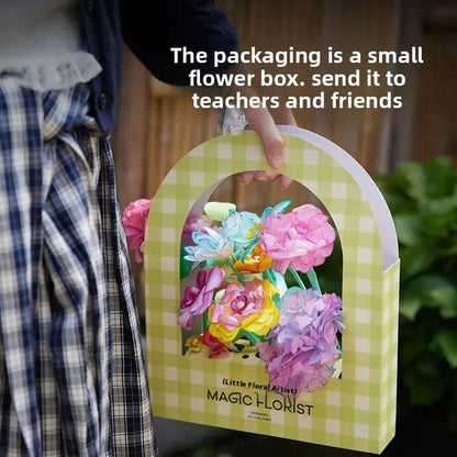 2025 Watercolor Dyed Flower Paper Handmade DIY Toys, Educational Gifts