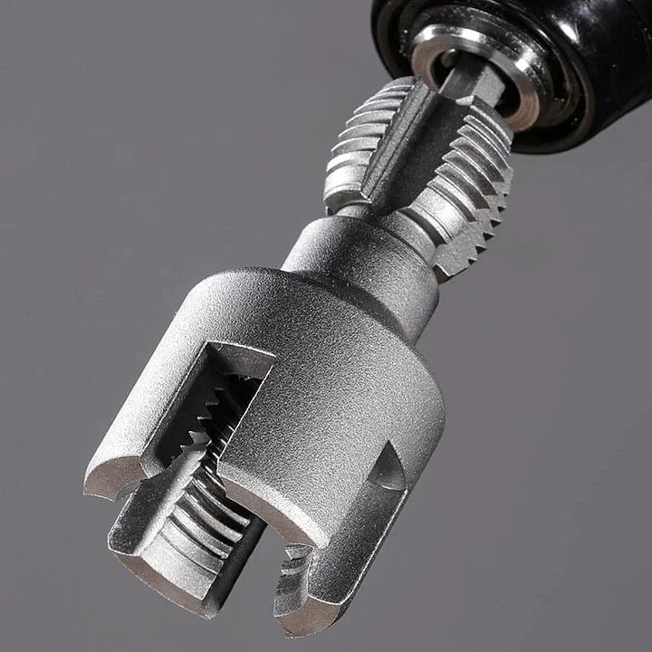Integrated Internal & External Pipe Threading Tool