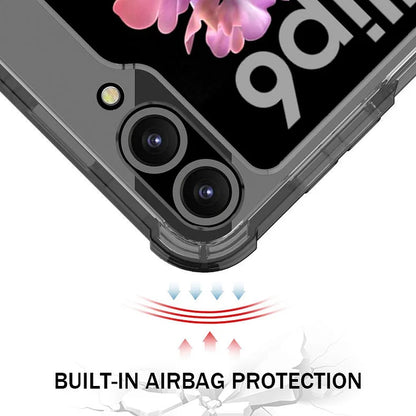 Suitable For Samsung Z Flip6/5/4/3 MagSafe Magnetic Transparent Ring Airbag Phone Case
