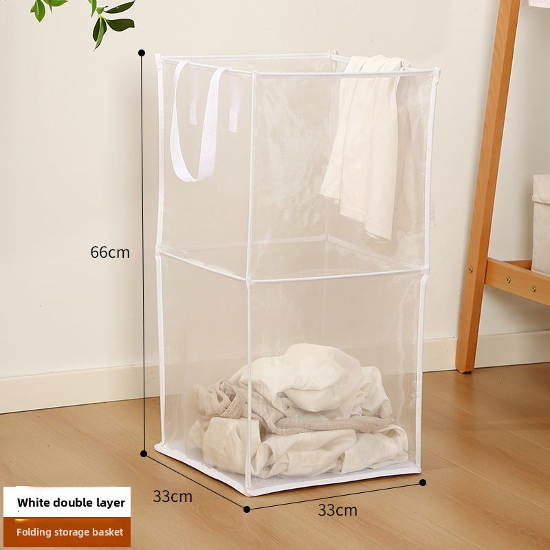 Grid Multifunctional Foldable Storage Basket
