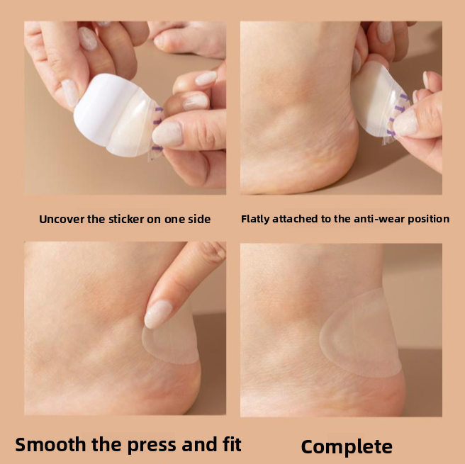 Self-adhesive Heel Grips Inserts for High-heels Gel Cushion