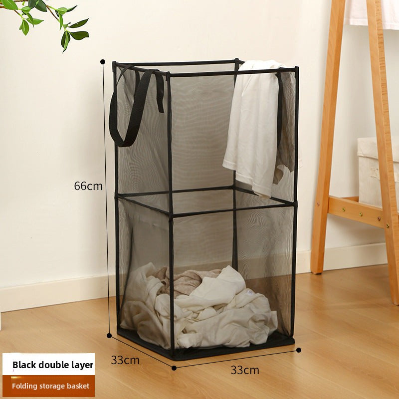 Grid Multifunctional Foldable Storage Basket