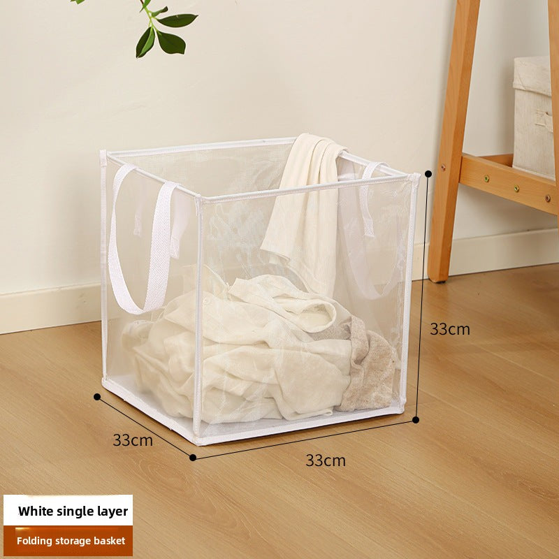 Grid Multifunctional Foldable Storage Basket